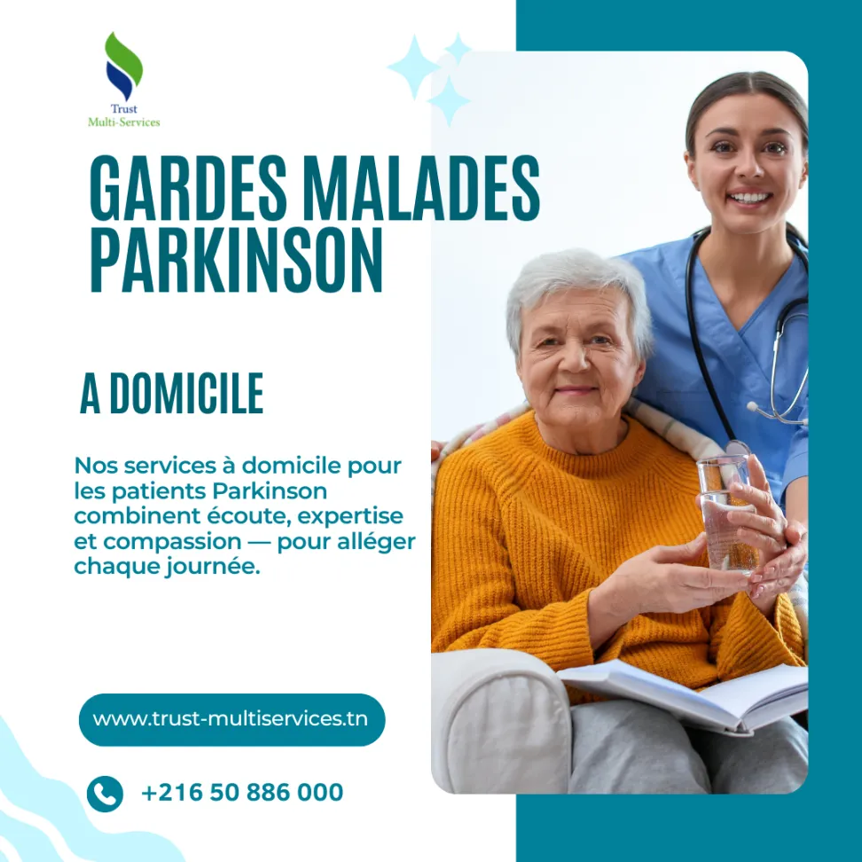 GARDES MALADES DE PARKINSON A DOMICILE À SFAX