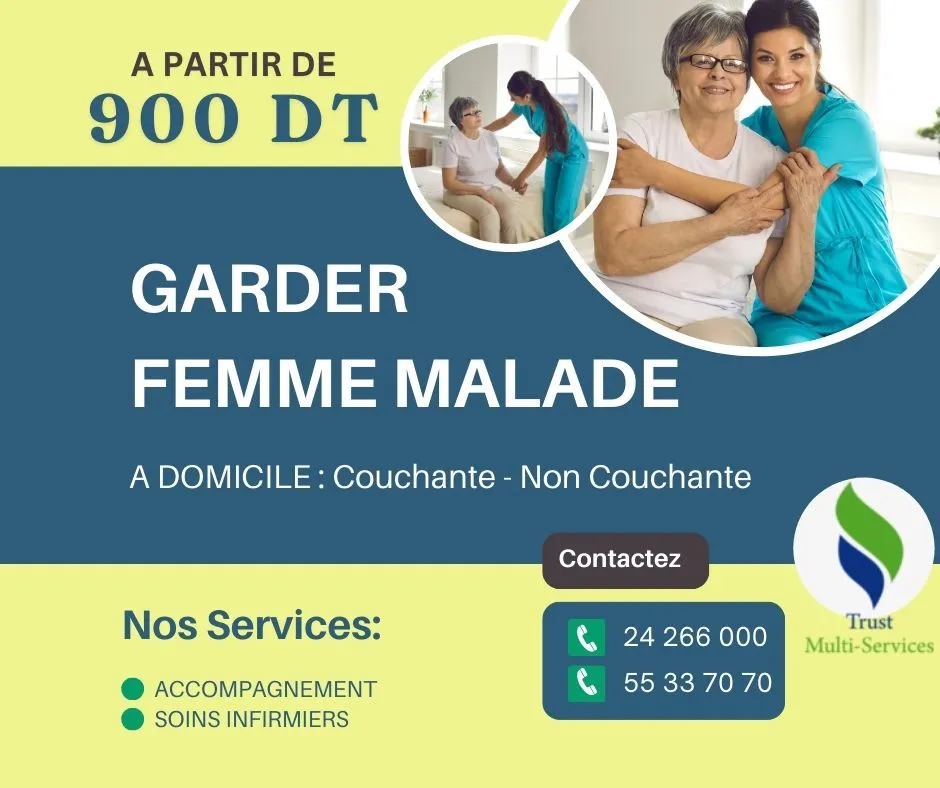 GARDER UNE PERSONNE MALADES A DOMICILE