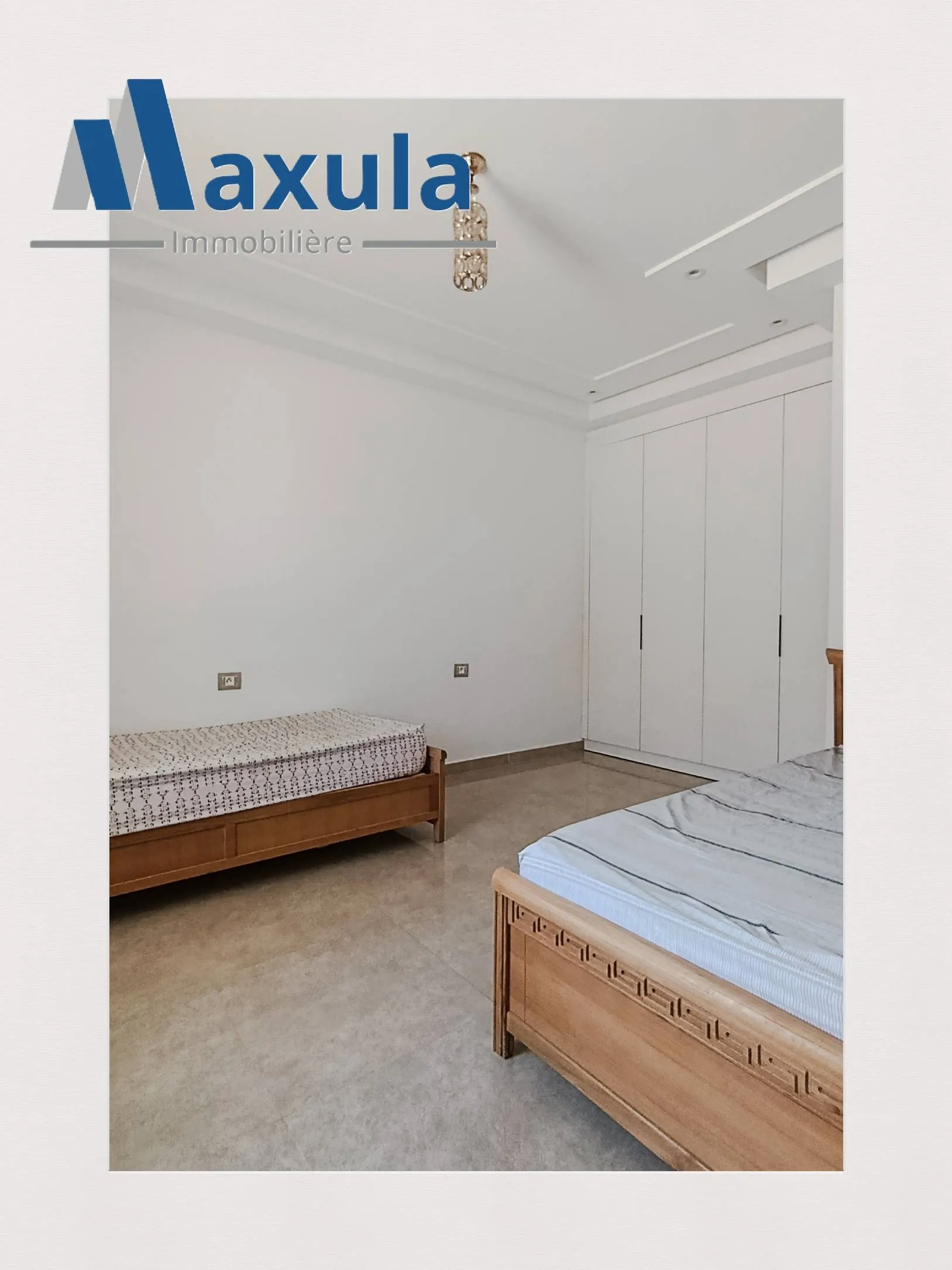 À LOUER APPARTEMENT S+1 MEUBLÉ À RADES MELIANE 
