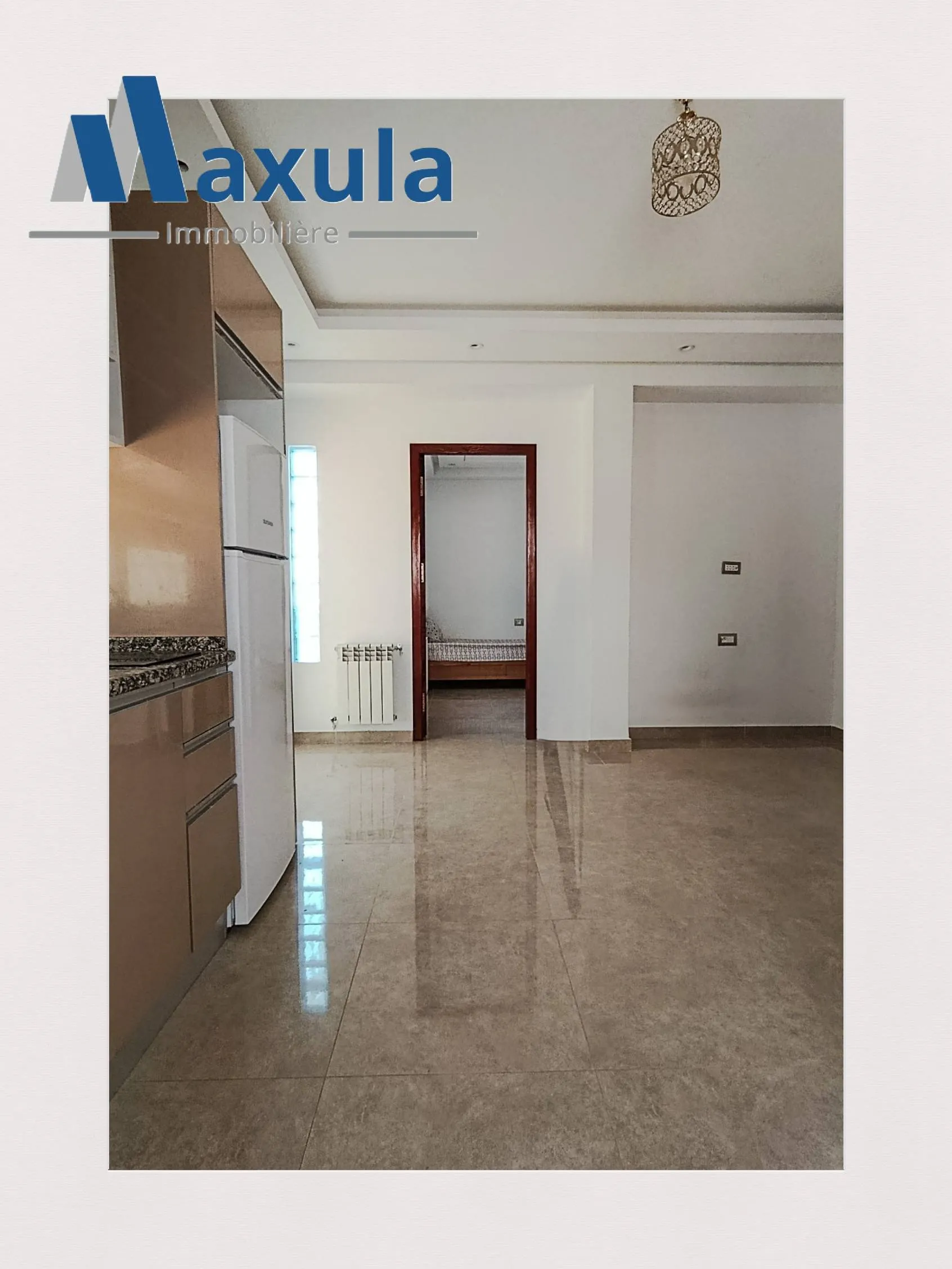 À LOUER APPARTEMENT S+1 MEUBLÉ À RADES MELIANE 