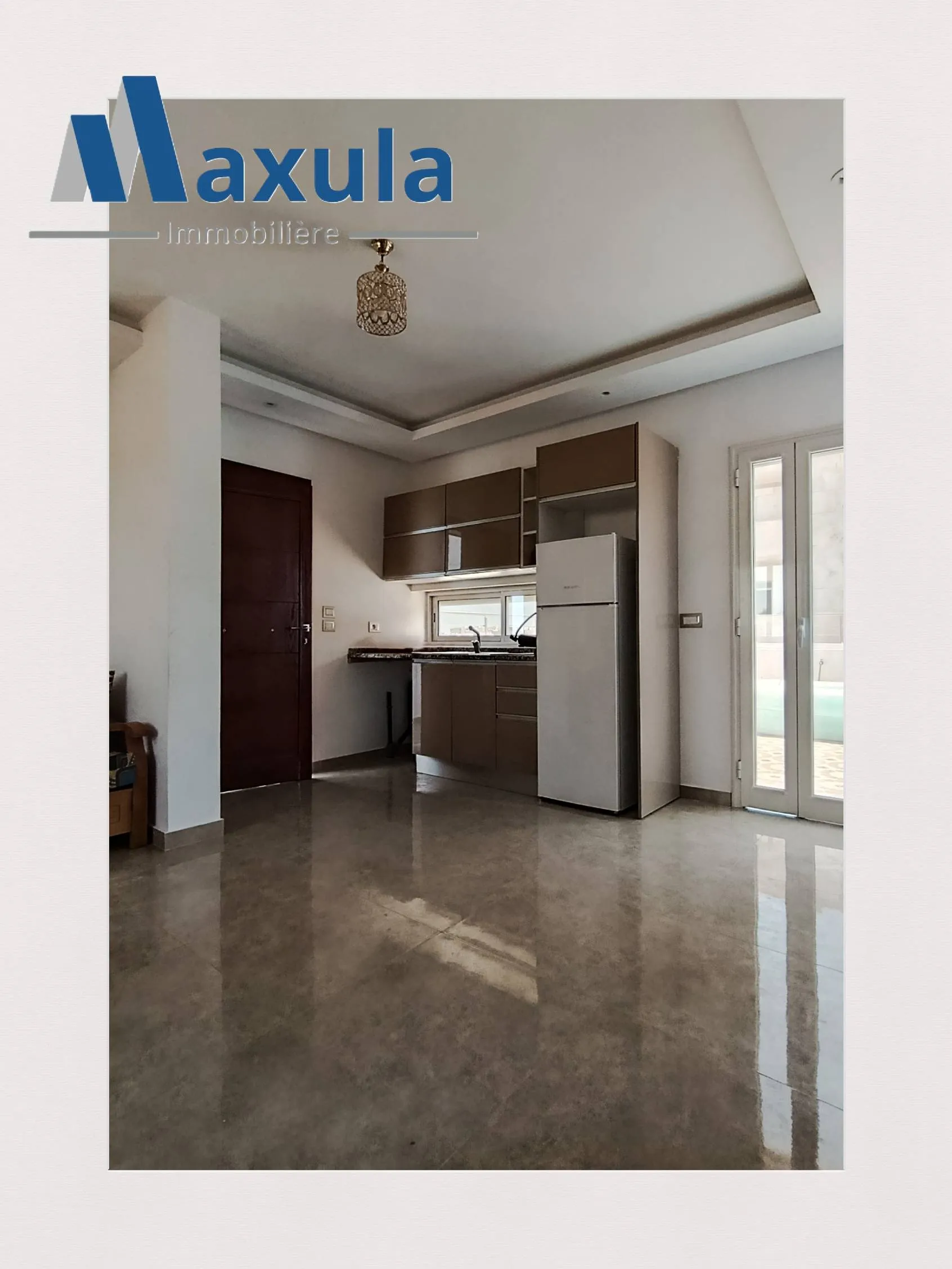À LOUER APPARTEMENT S+1 MEUBLÉ À RADES MELIANE 