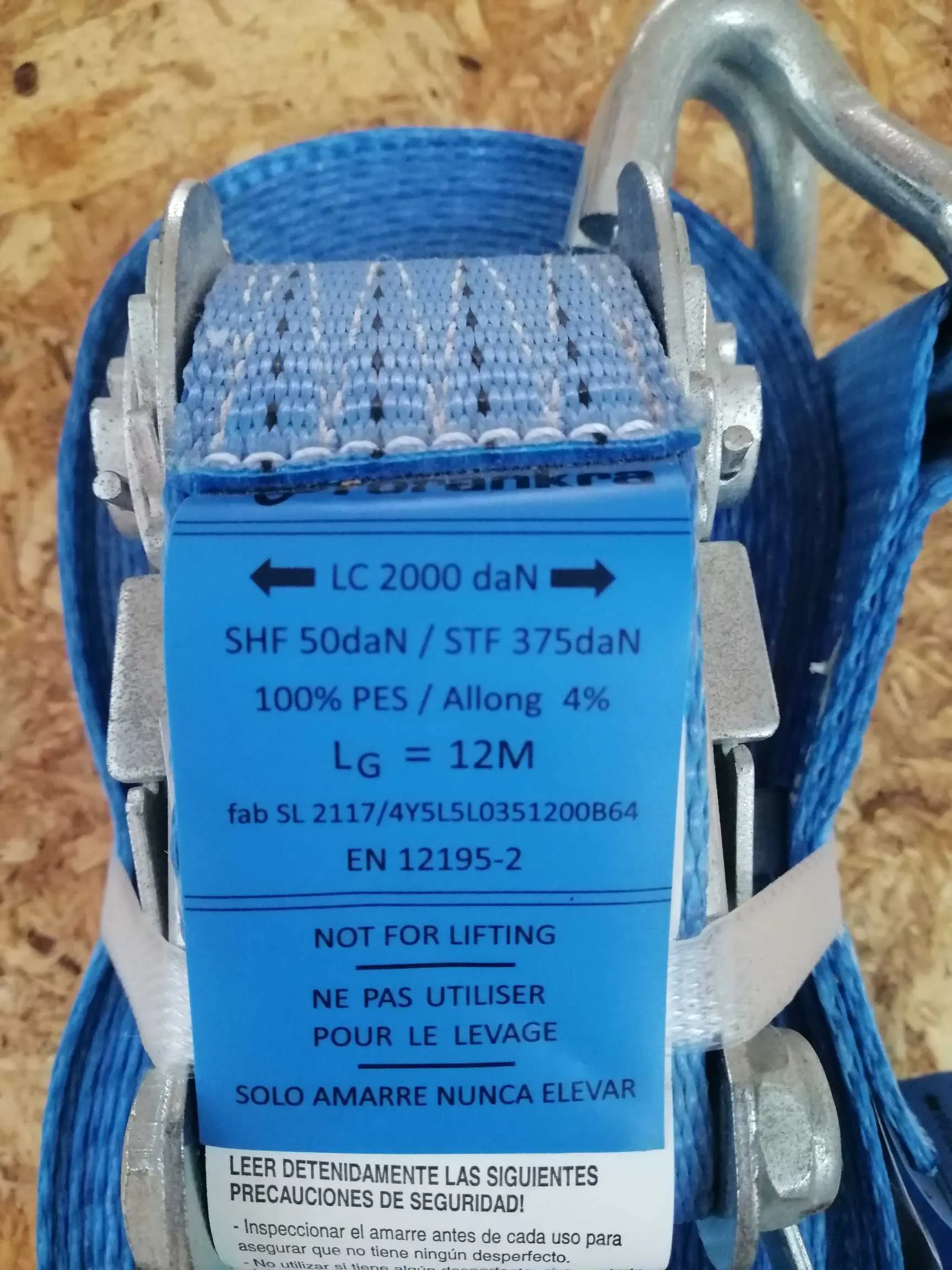 📢 À VENDRE : SANGLE D'ARRIAGE LC2000 daN 9 M ET 12 M