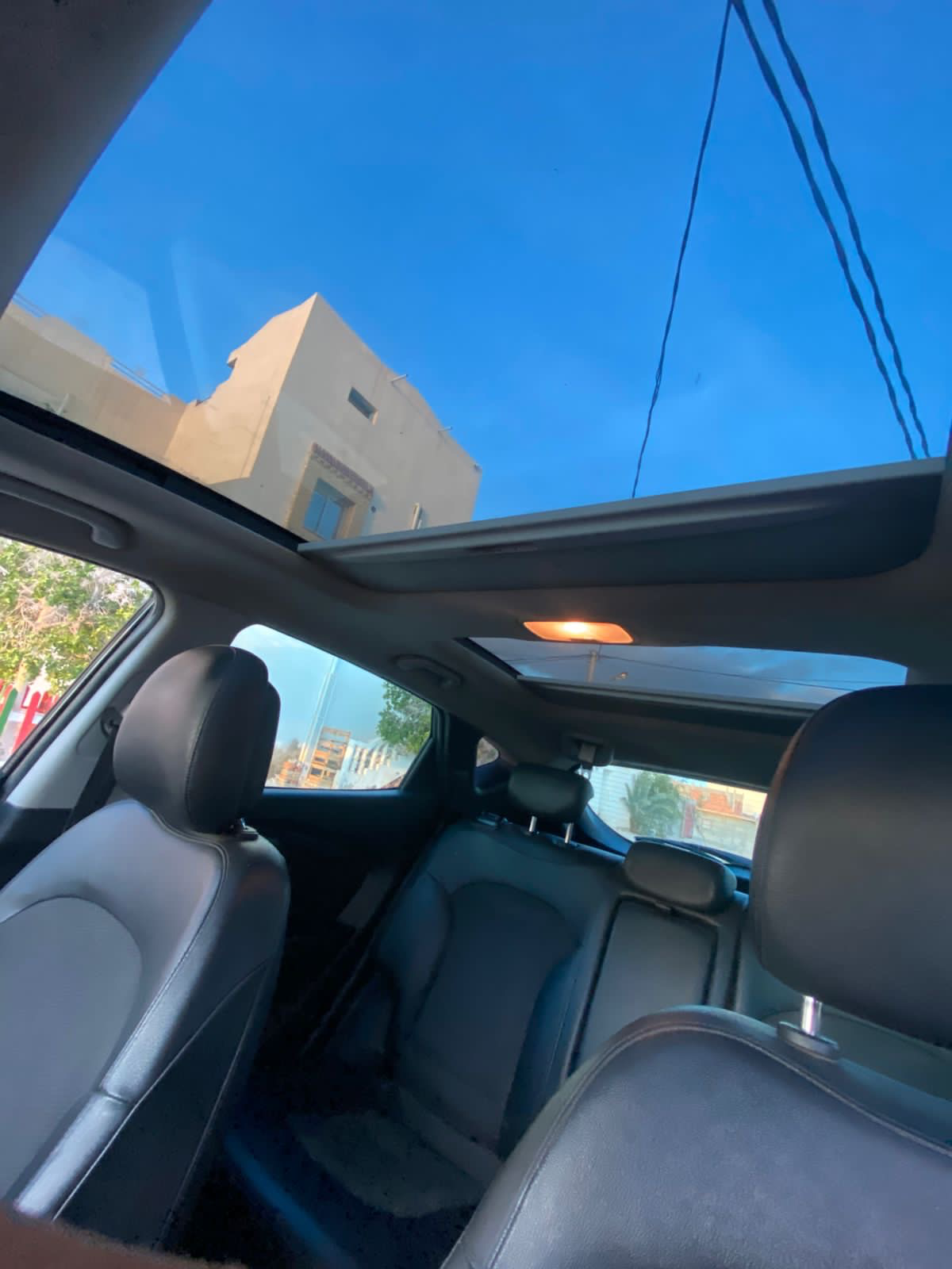 Hyundai ix35 bleu drive 