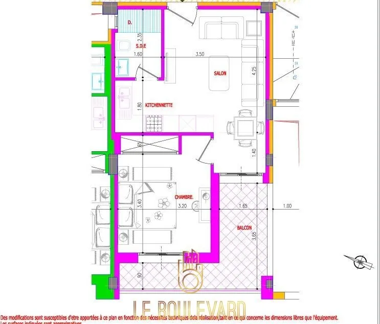 A vendre Appartement S+1 à AFH Mrezga , Cité El Wafa