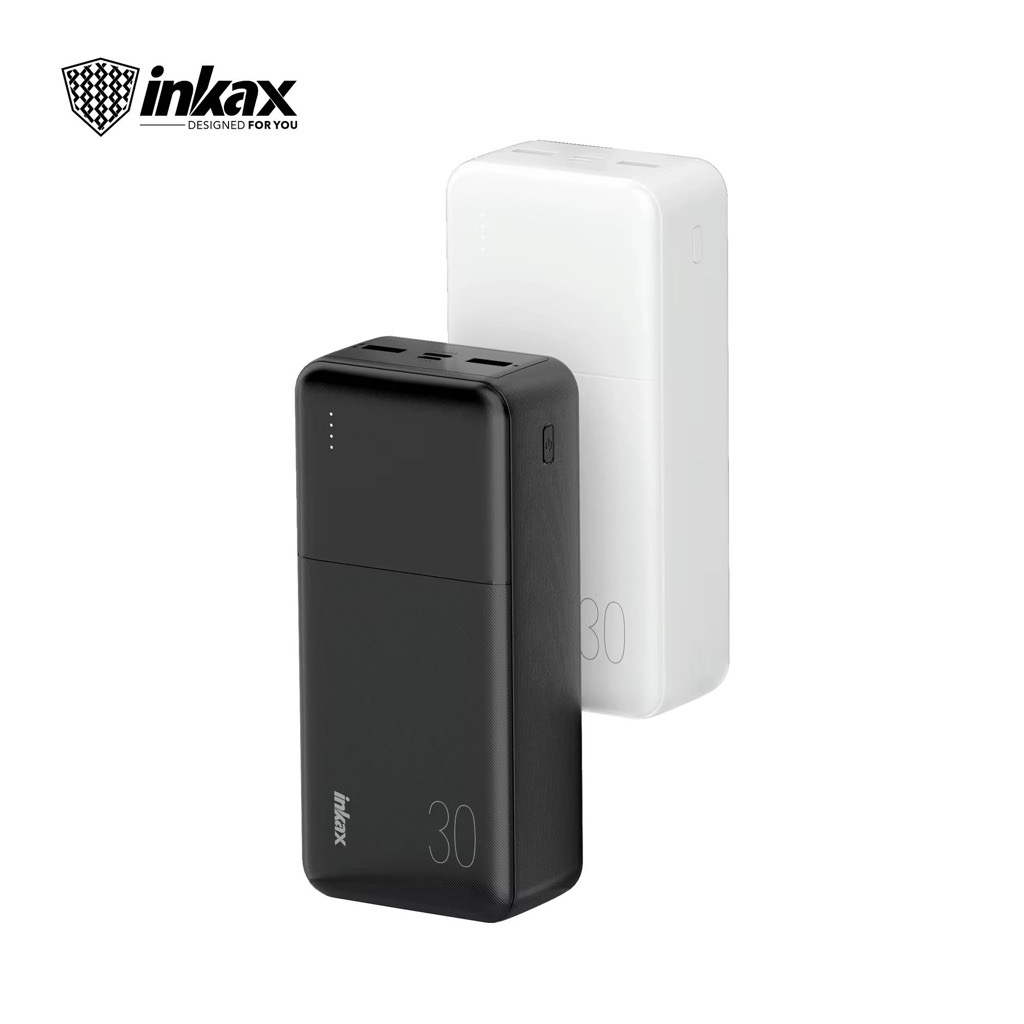 inkax Power Bank 30000 mAh Charge Rapide 2 Ports USB Prix Tunis 