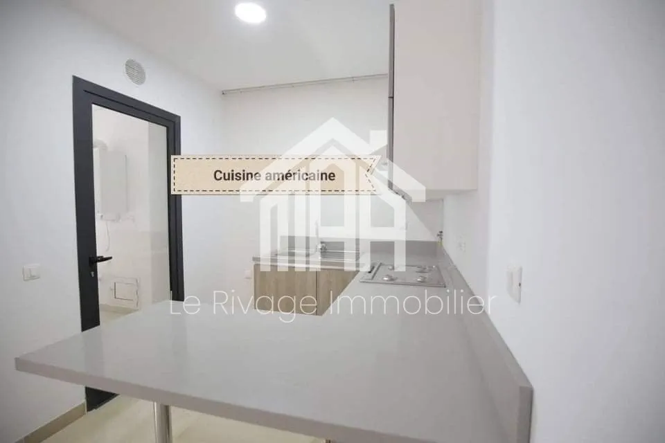 un appartement S1 à Ain Zaghouan Nord.