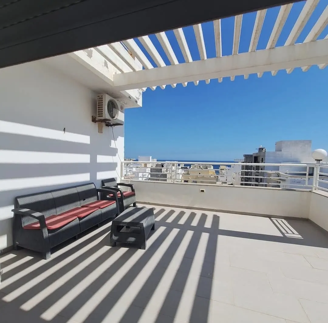 Avendre penthouse s3 vue mer à Tantana kantaoui