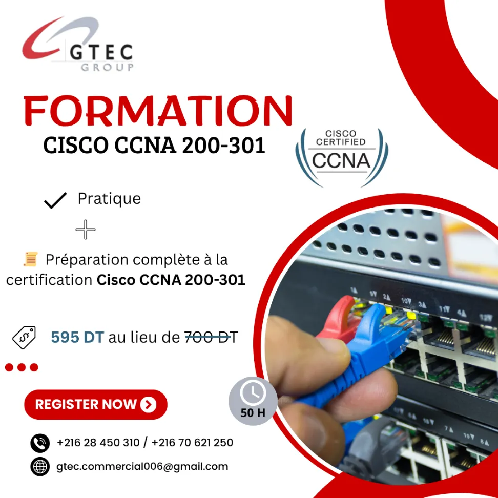 Boostez votre carrière réseau avec Cisco CCNA 