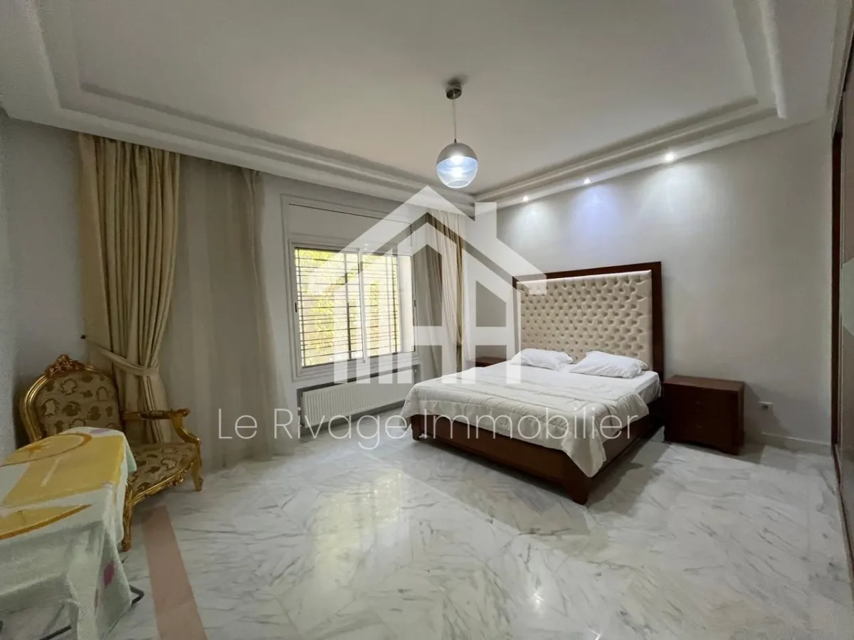 un appartement S3 avec jardin