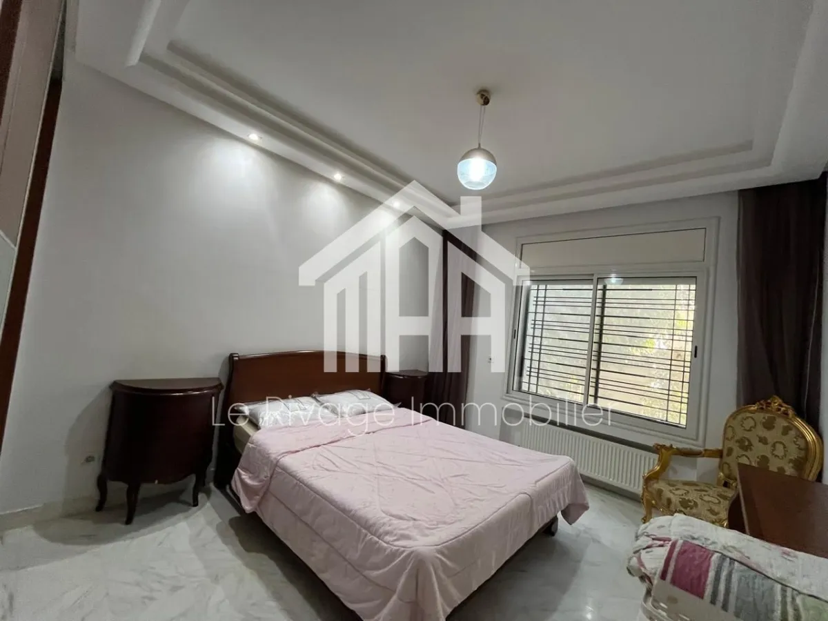 un appartement S3 avec jardin