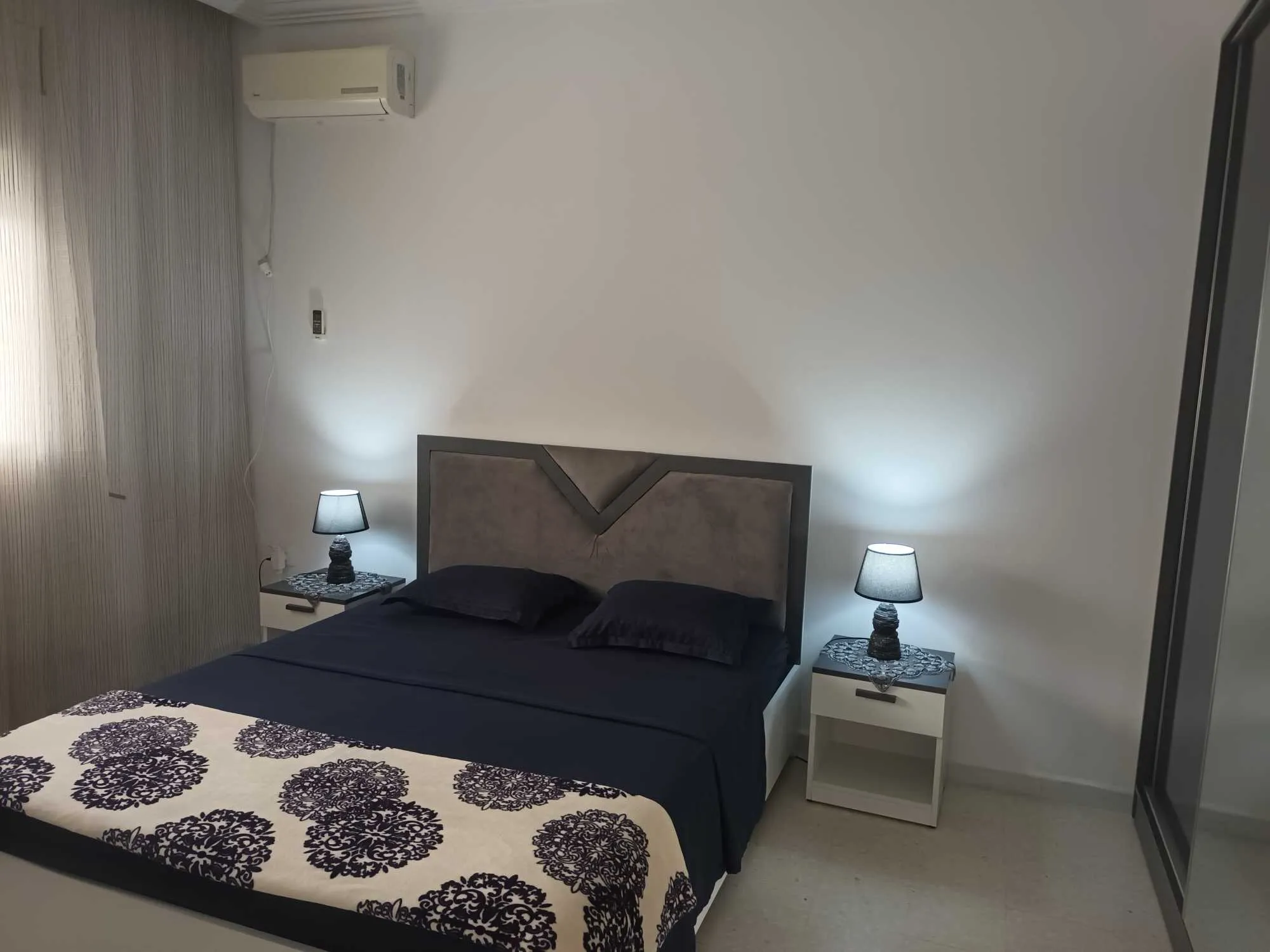 A Louer un etage de villa indépendant à Bizerte proche de la mer