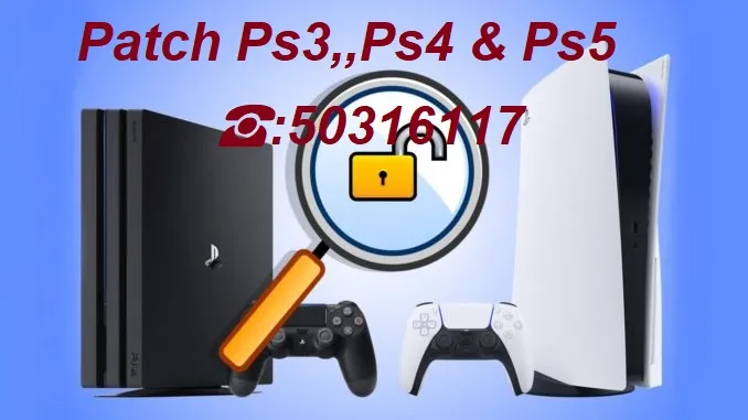 👉Patch Ps4 & Ps5 tous les Models 