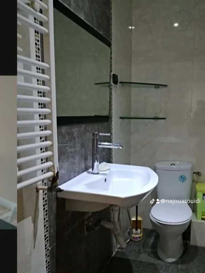 ستوديو مفروس الإيجار باليوم او اسبوع في مكان هادئ تونس