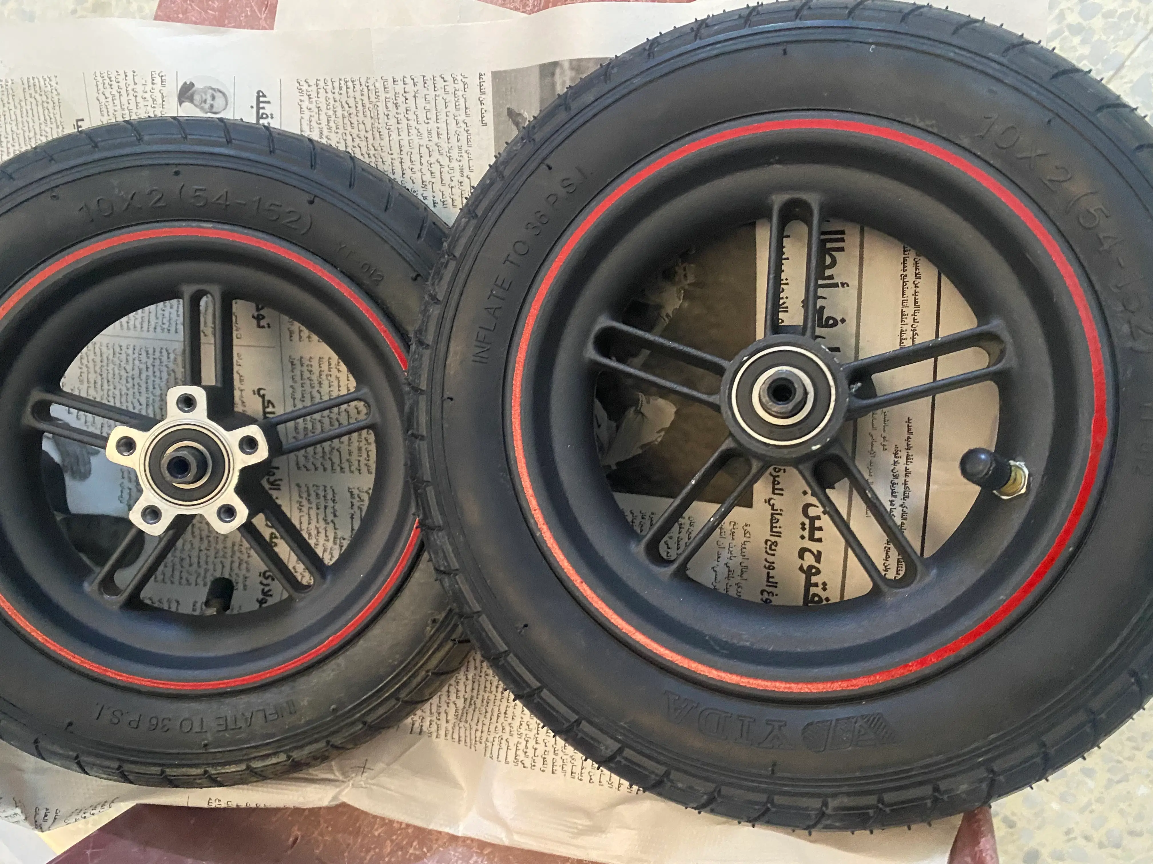 Roue trotinette