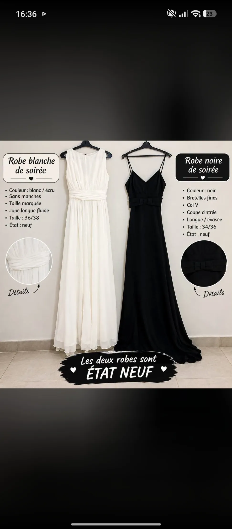 Robe de soirée