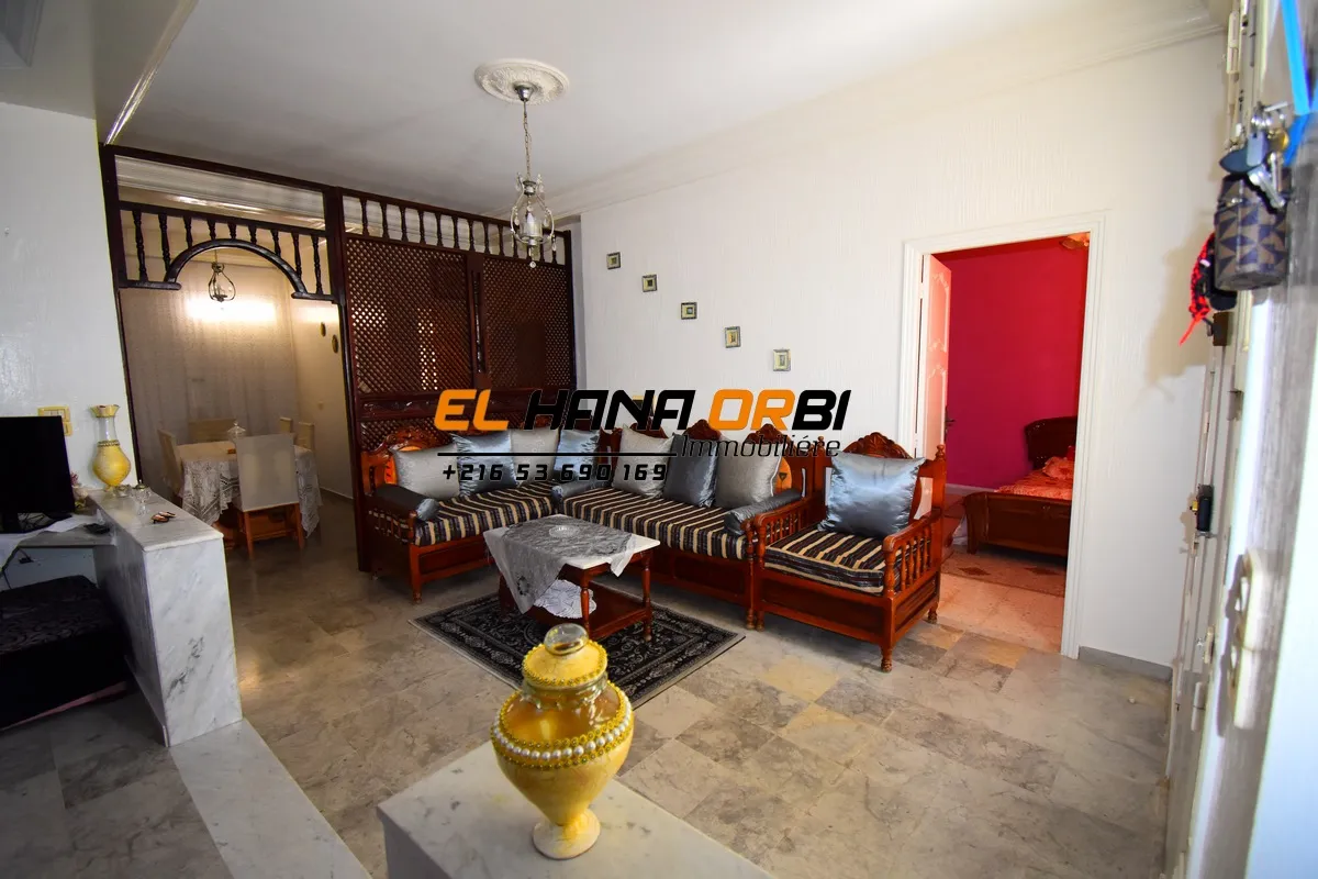 Appartement S+2 à vendre en plein centre-ville de Monastir