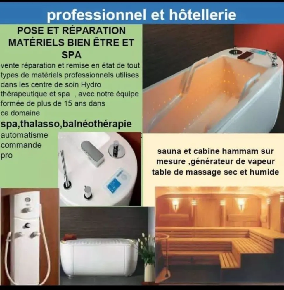 Réparation jacuzzi et spa