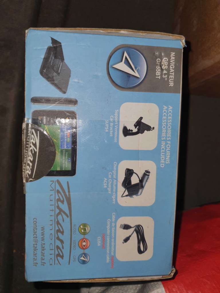 Navigateur GPS 4.3" TAKARA