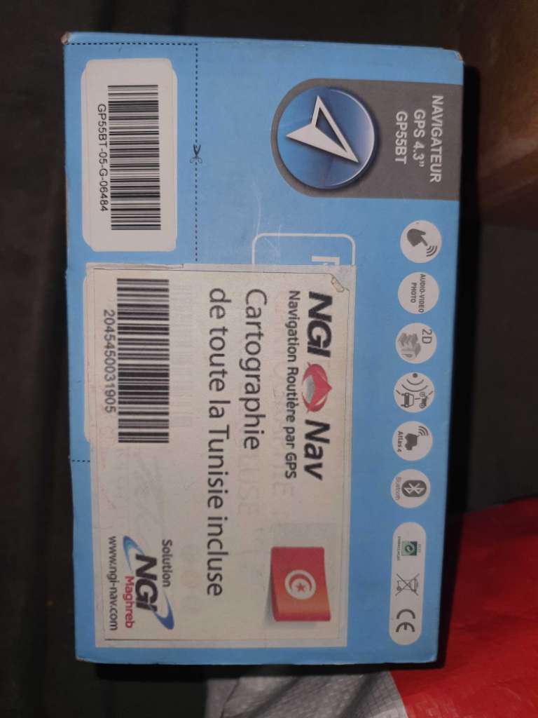 Navigateur GPS 4.3" TAKARA