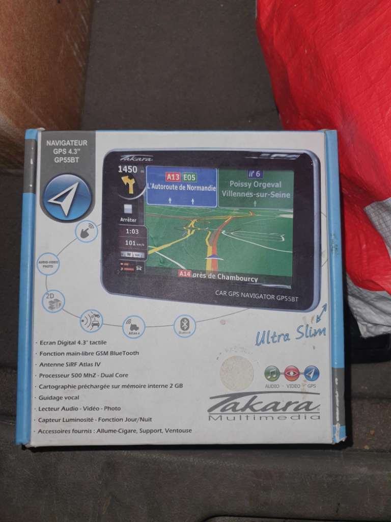 Navigateur GPS 4.3" TAKARA