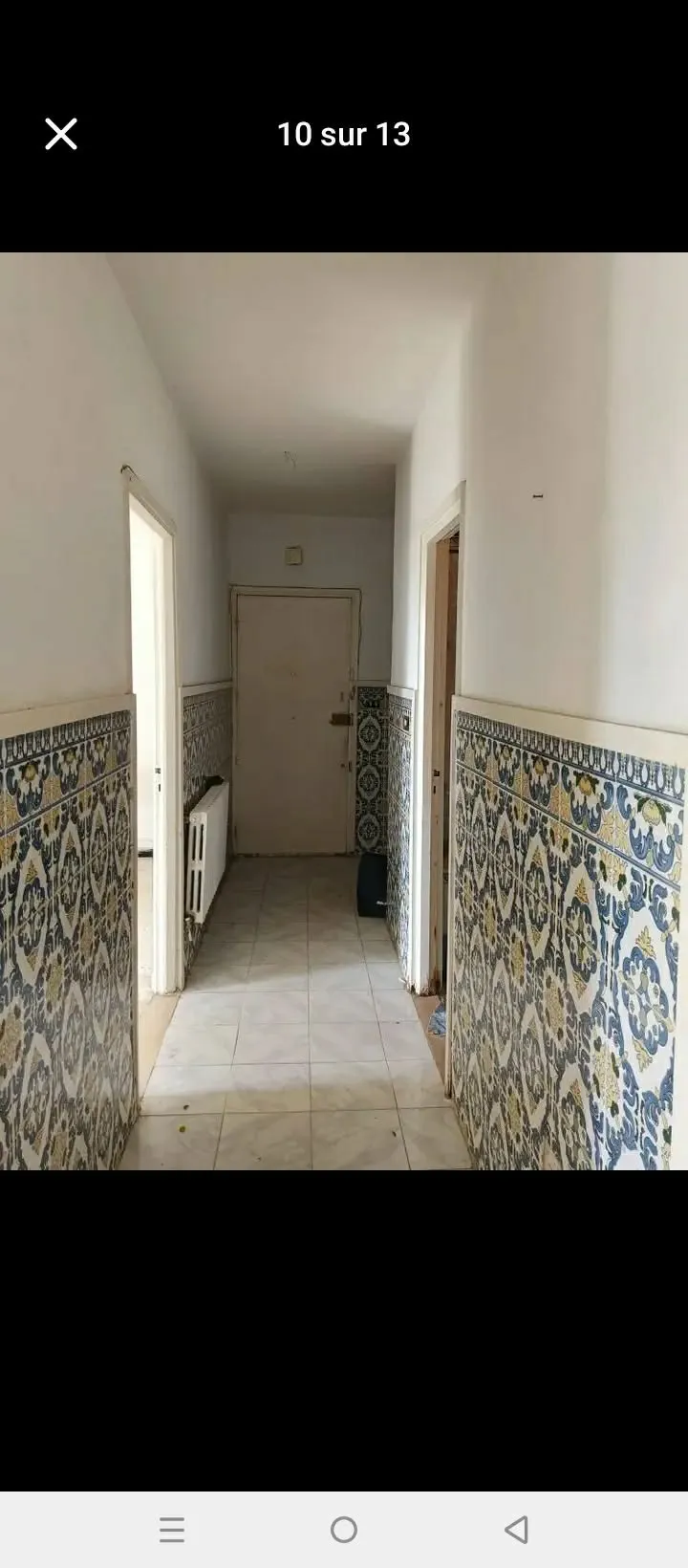 un appartements s+3 vide au 2éme étage (sans ascenseur) a louer a Omrane Supérieur derrière MG
