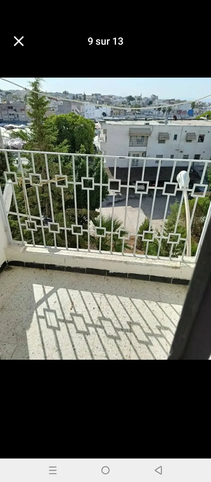 un appartements s+3 vide au 2éme étage (sans ascenseur) a louer a Omrane Supérieur derrière MG