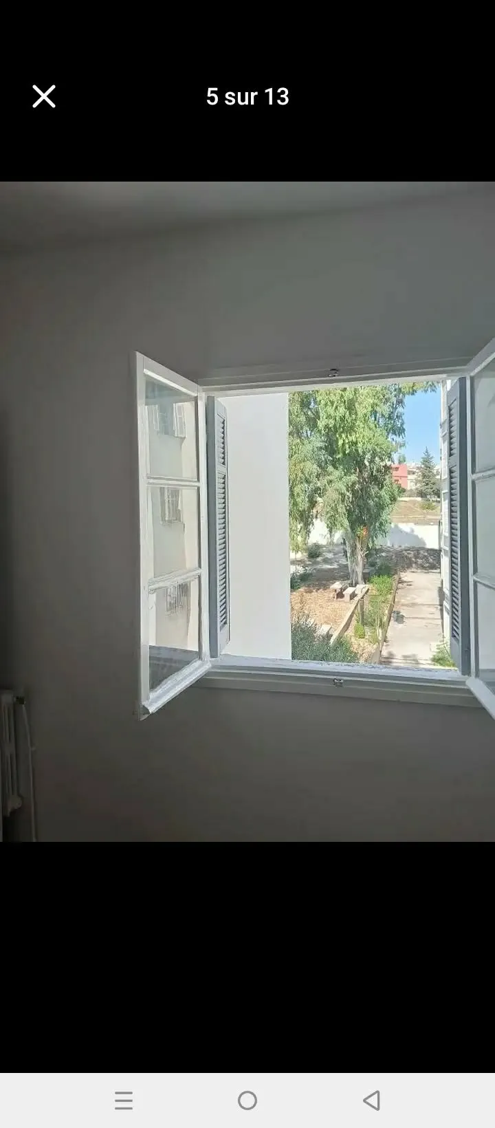 un appartements s+3 vide au 2éme étage (sans ascenseur) a louer a Omrane Supérieur derrière MG