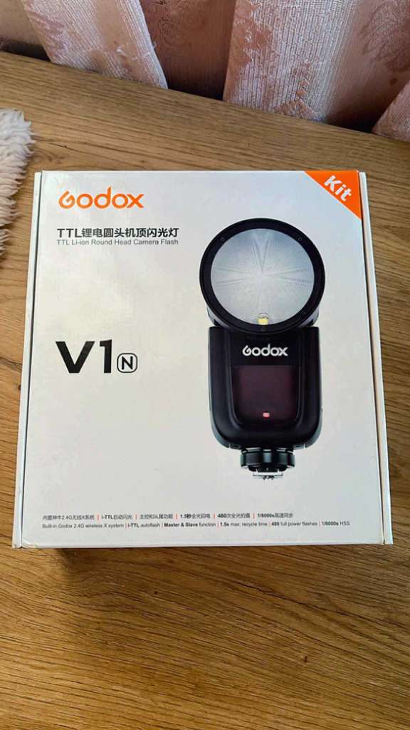 Flash Cobra Godox V1 pour Nikon