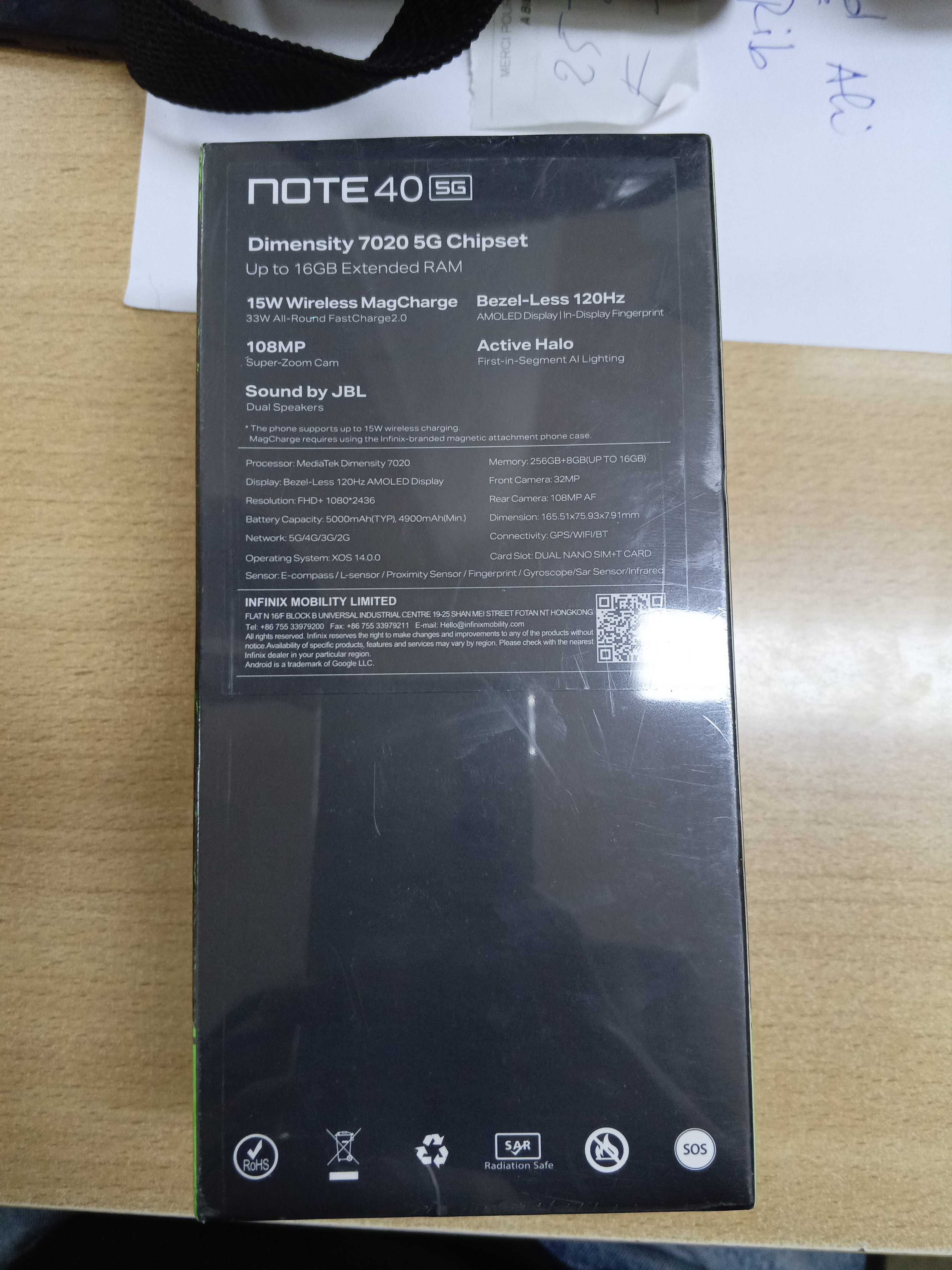 Infinix Note 40 5G