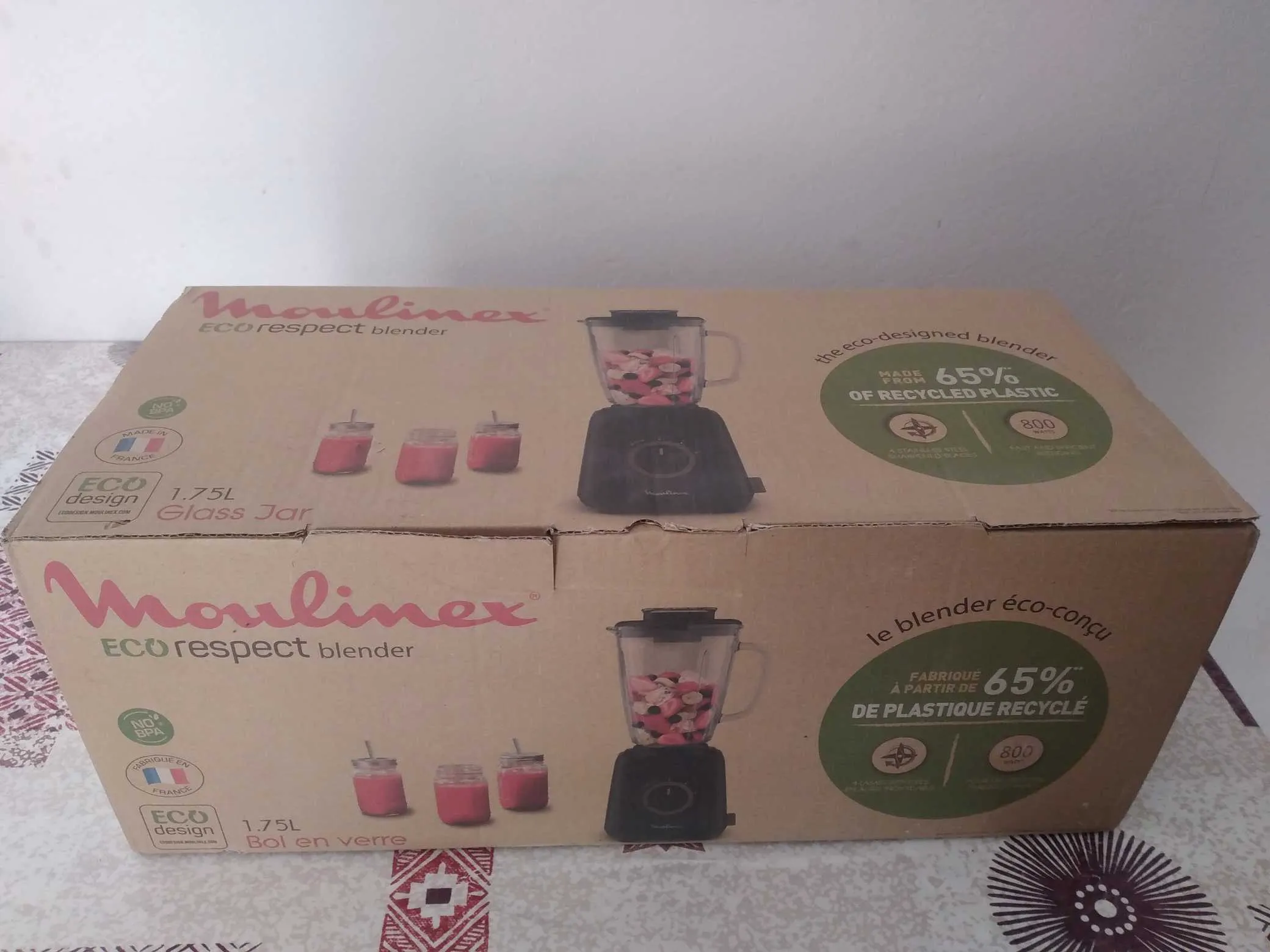 Blender en verre Moulinex