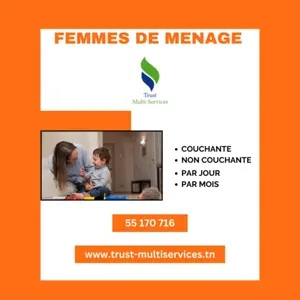 DES FEMMES DE MENAGE NON COUCHANTES 