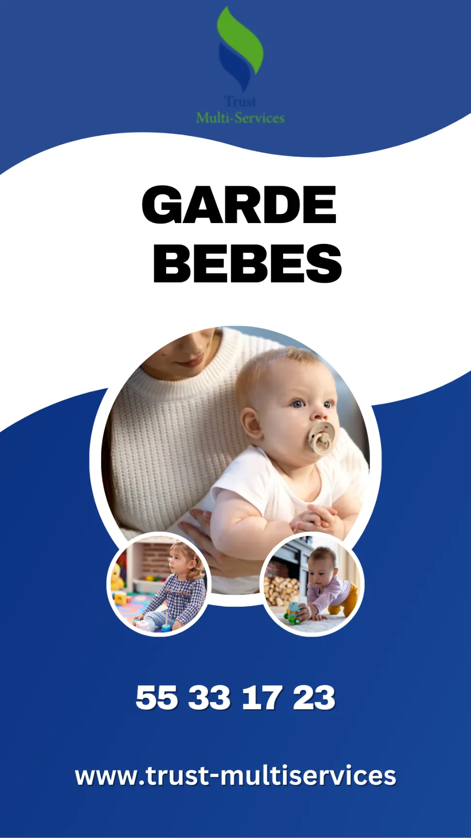 des Nounous et Assistantes Maternelles expérimentées pour s’occuper et accompagner des Bébés à domic