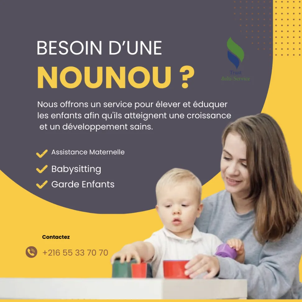 NOUNOU A DOMICILE A BIZERTE
