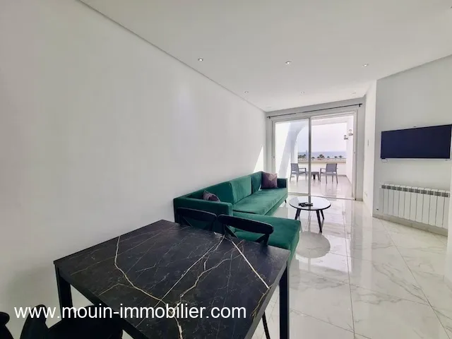 APPARTEMENT SOLARIUM Hammamet Centre Ville AL3484