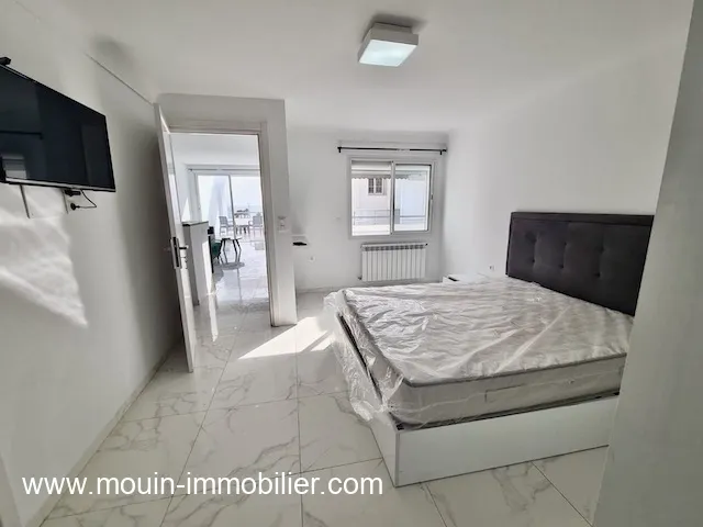 APPARTEMENT SOLARIUM Hammamet Centre Ville AL3484