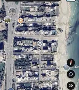 Terrain d'une superficie 245 m², situé à Kantaoui