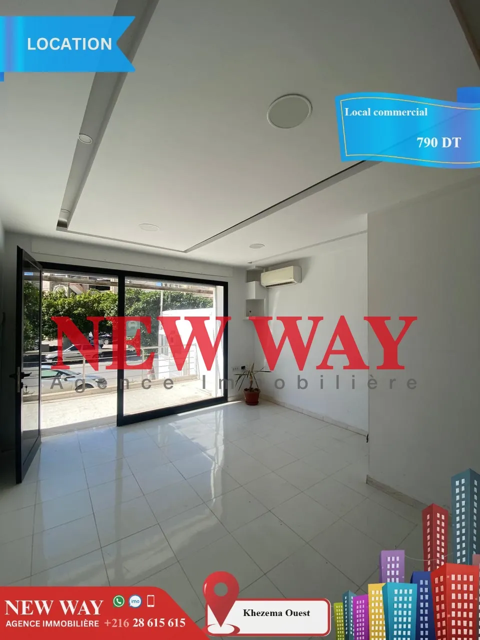 Local Commercial à Khezema Ouest