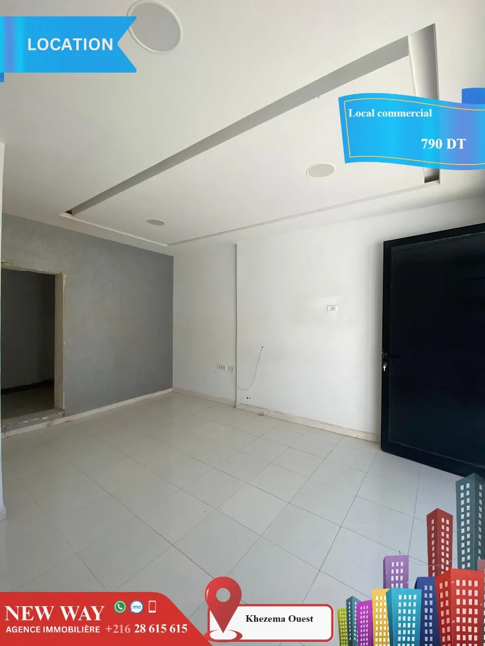 Local Commercial à Khezema Ouest