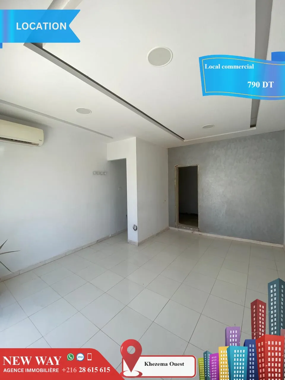 Local Commercial à Khezema Ouest