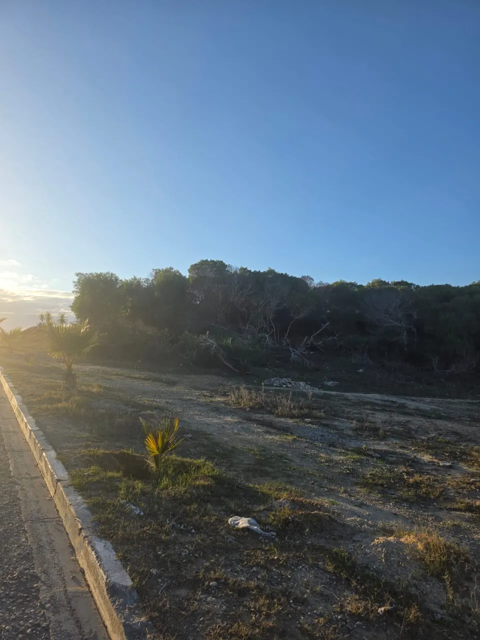 🌊Terrain Constructible Avec Vue Mer En Vente à Chott Mariem