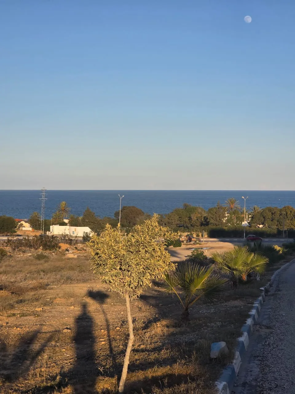 🌊Terrain Constructible Avec Vue Mer En Vente à Chott Mariem