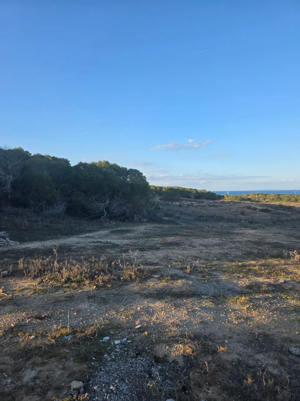 🌊Terrain Constructible Avec Vue Mer En Vente à Chott Mariem