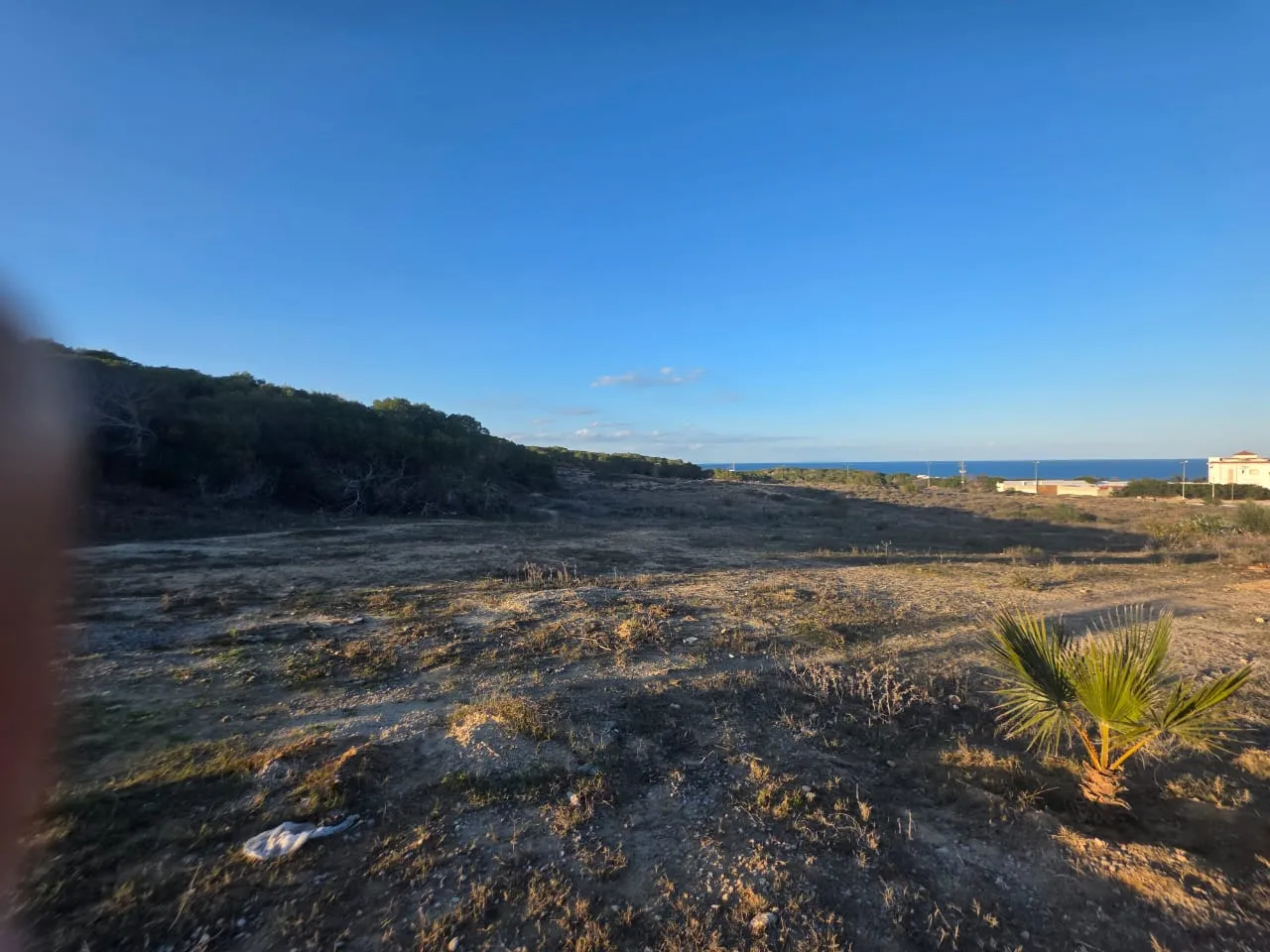 🌊Terrain Constructible Avec Vue Mer En Vente à Chott Mariem