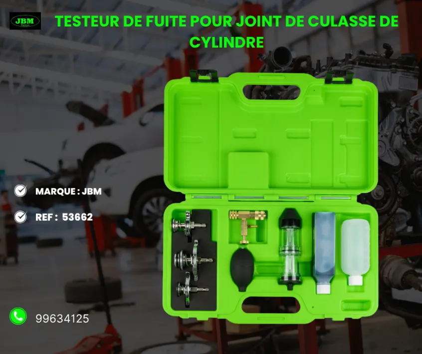 A VENDRE MATERIEL DE GARAGE REF : 53662 TESTEUR DE FUITE POUR JOINT DE CULASSE DE CYLINDRE