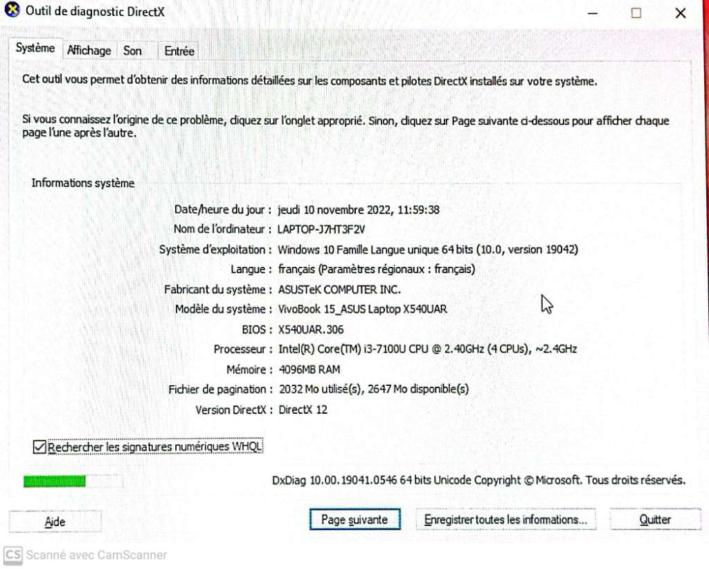 ASUS VivoBook 15 X540UAR