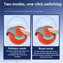 Balle interactive pour chat