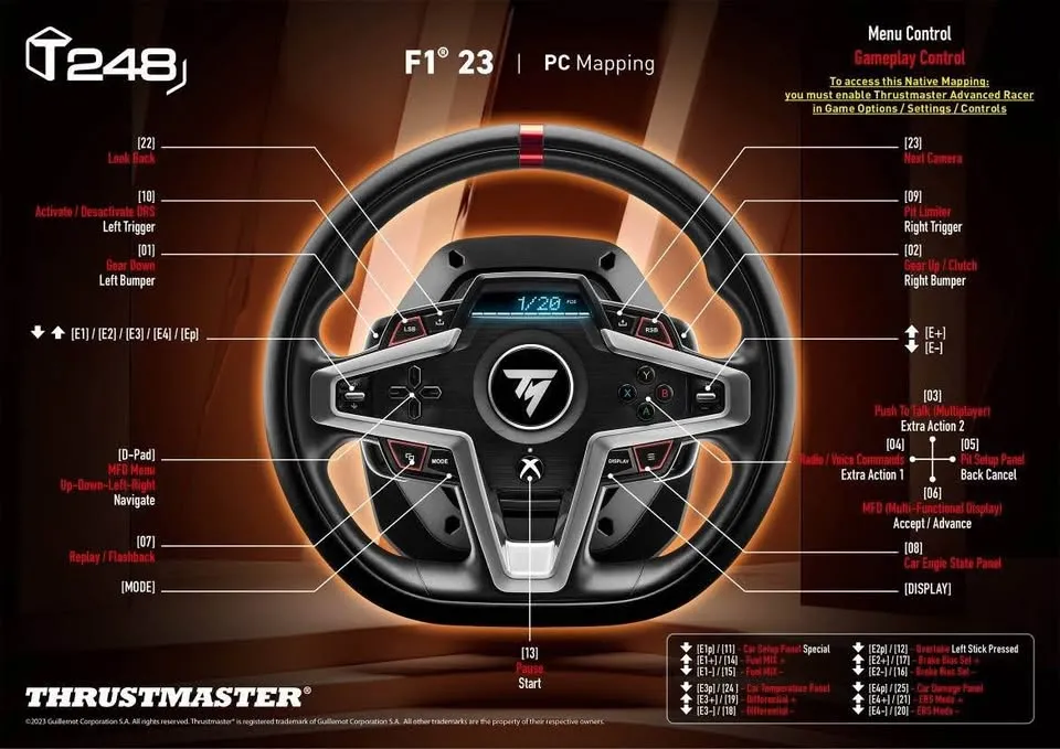 Volant thrustmaster t248