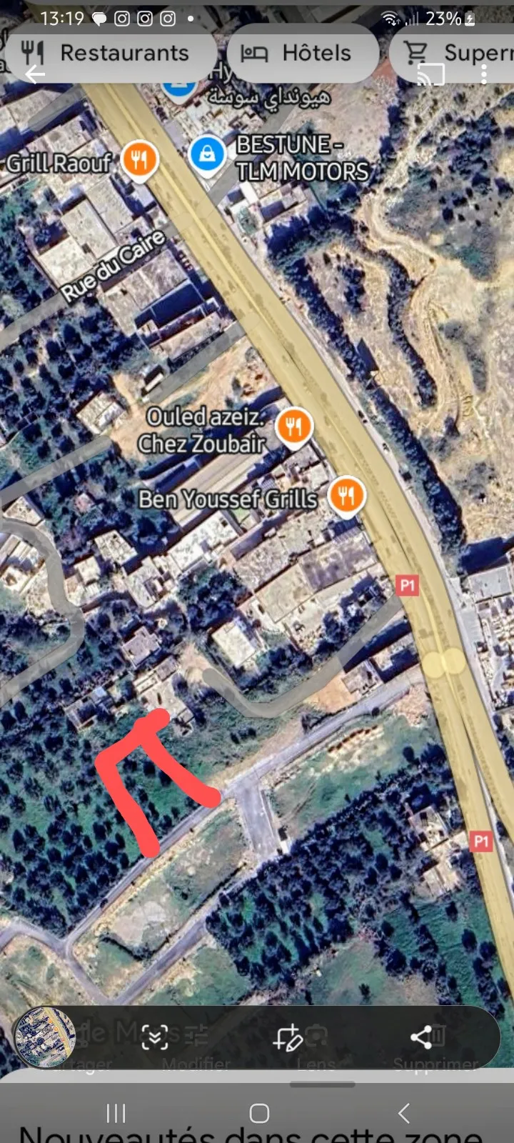 Terrain 1000 m² 