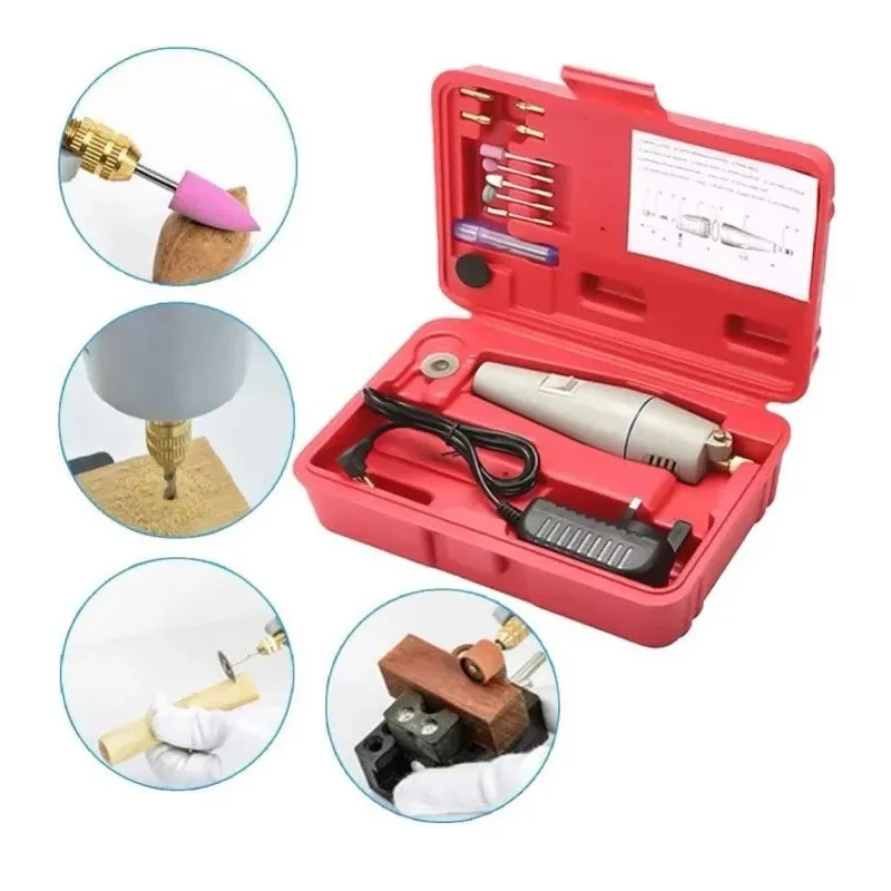 Mini Perceuse 50W avec kit d’Accessoires ZD-308