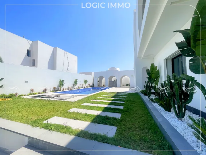 Villa S+4 a menchar 2 – Hammamet